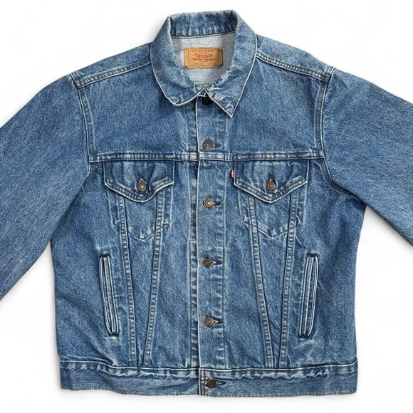 Vintage 80’s Levi’s Type III Denim Levi Jacket USA Made Men’s 46L Levi’s 71506